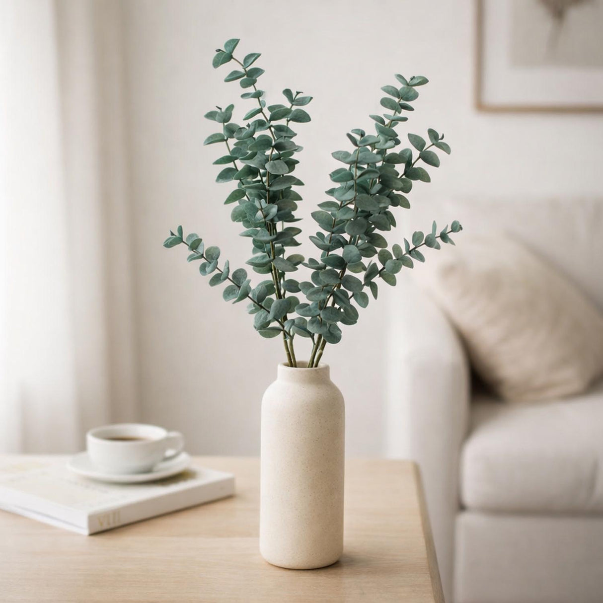Elegant Artificial Eucalyptus Filler- Green