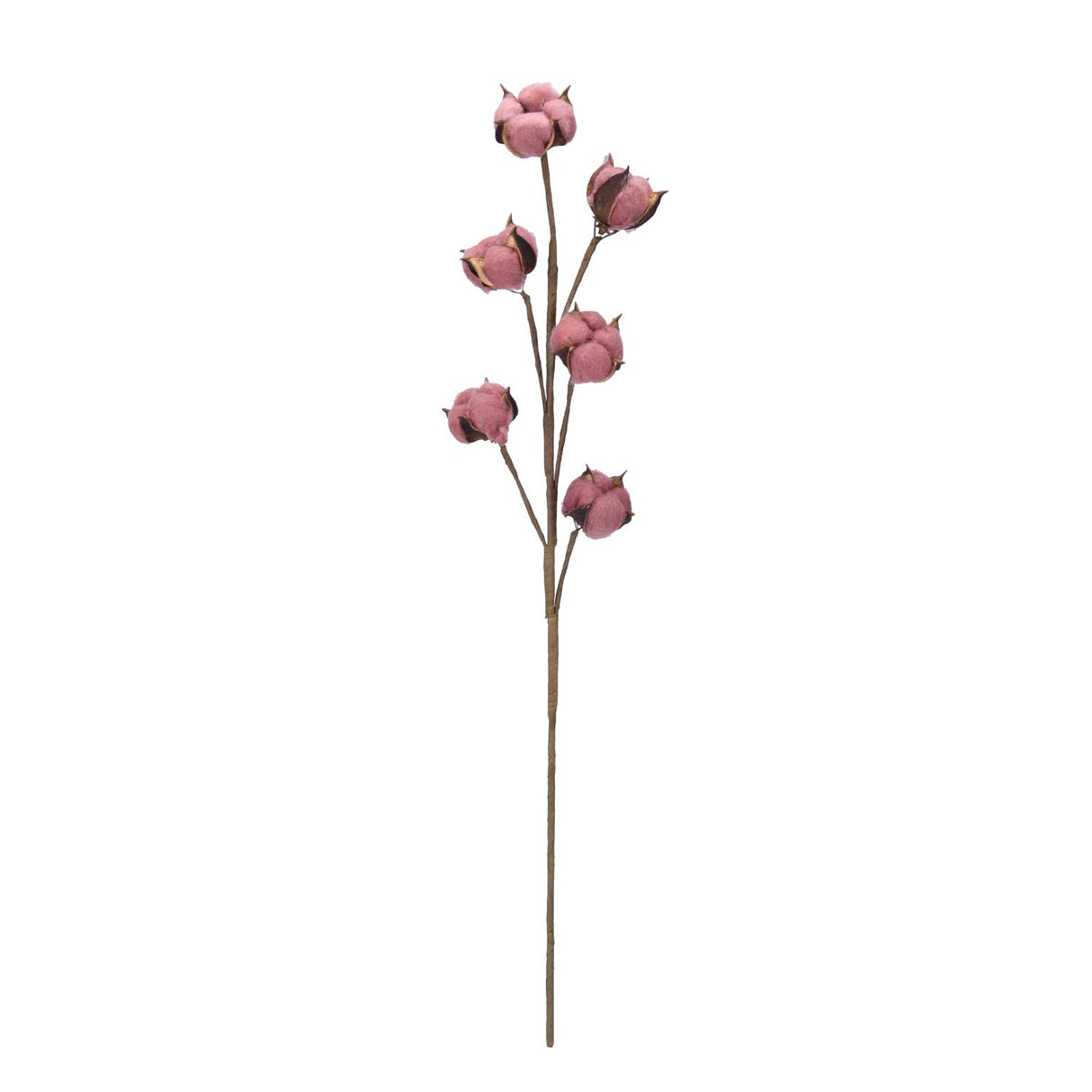 Elegant Artificial Cotton Balls Filler- Coral