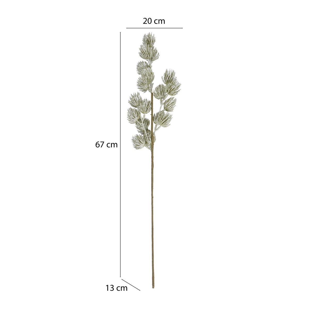 Elegant Artificial Glitter Filler- Beige