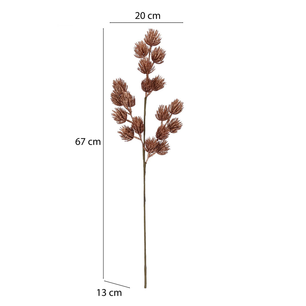 Elegant Artificial Glitter Filler- Brown
