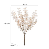 Elegant Artificial Eucalyptus Filler- Beige