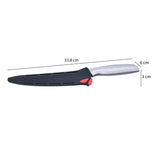 Baker's Secret Stainless Steel Chef Knife- Silver