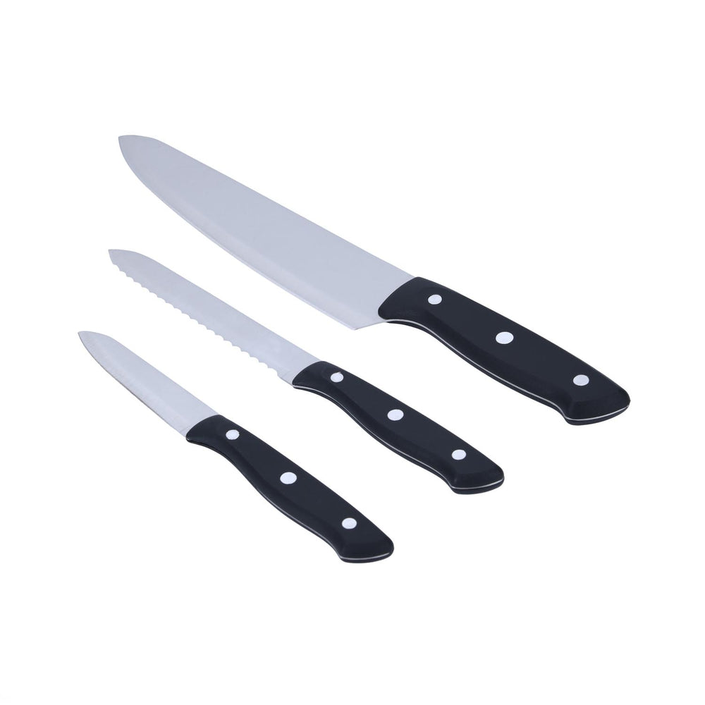 Baker's Secret Knife Set of 3- Silver