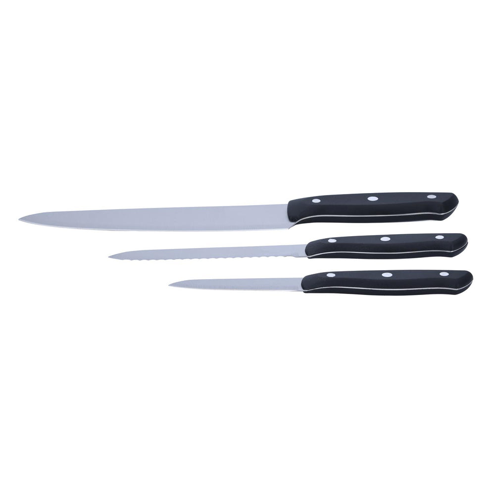 Baker's Secret Knife Set of 3- Silver