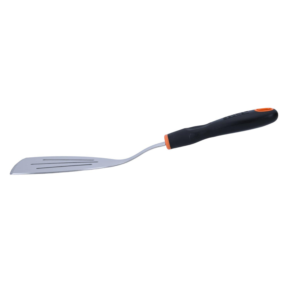 Baker's Secret Stainless Steel Slotted Turner- Silver