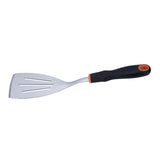 Baker's Secret Stainless Steel Slotted Turner- Silver