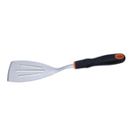 Baker's Secret Stainless Steel Slotted Turner- Silver