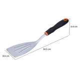 Baker's Secret Stainless Steel Slotted Turner- Silver