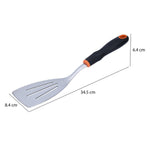 Baker's Secret Stainless Steel Slotted Turner- Silver