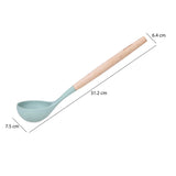 Baker's Secret Silicone Stir Spoon- Green