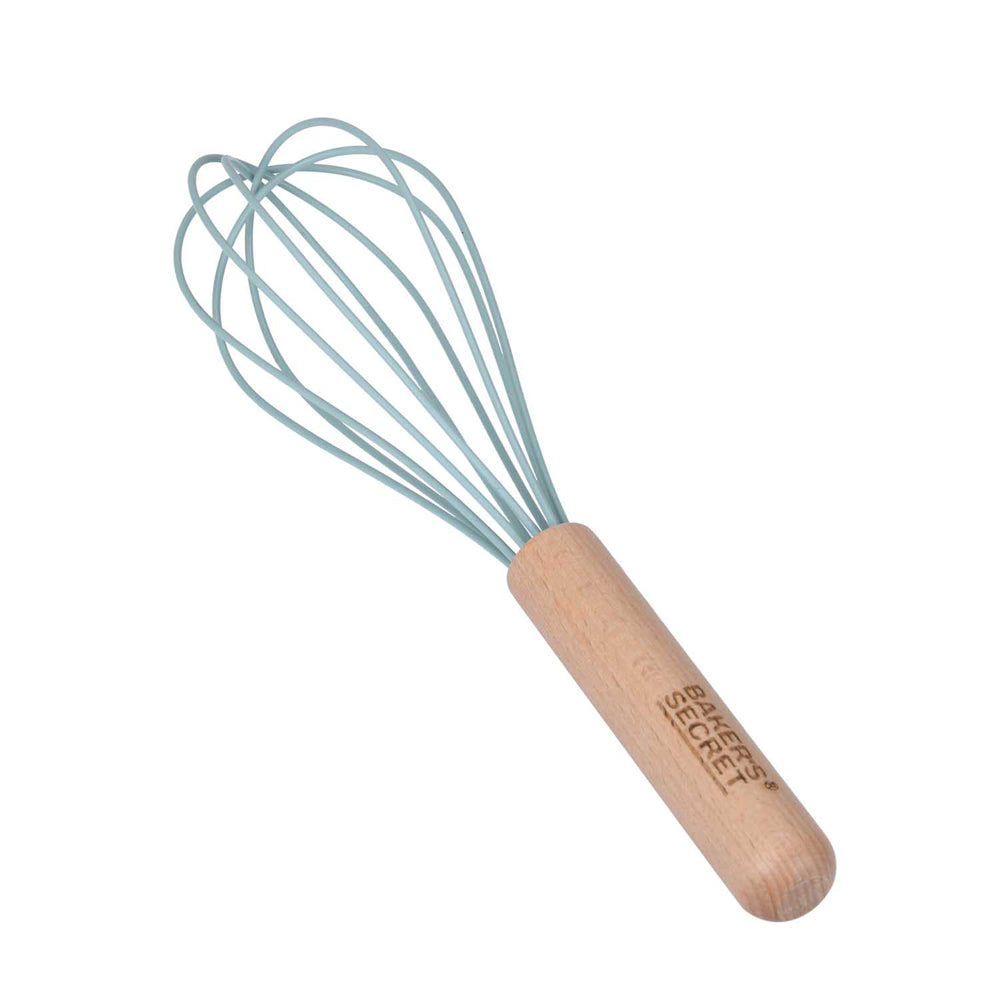 Baker's Secret Silicone Whisk- Green
