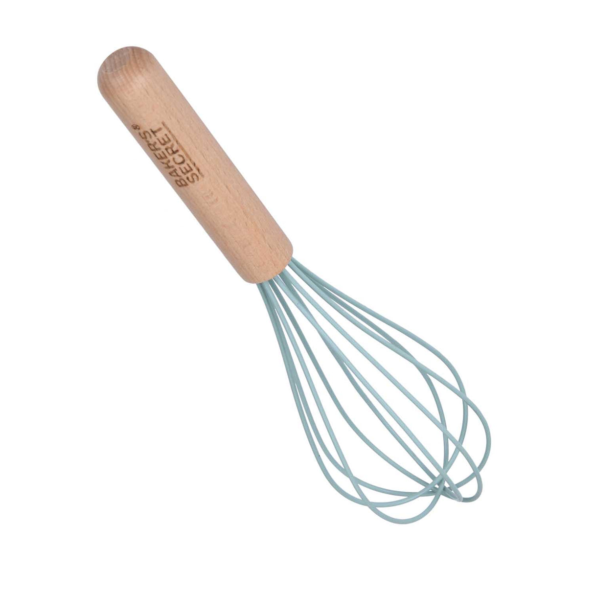 Baker's Secret Silicone Whisk- Green