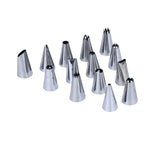 Baker's Secret 16-Piece Cake Decorating Set- Silver