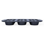 Baker's Secret 6 Cup Muffin Pan- Grey