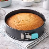 Baker's Secret Baking Pan with Quick-Release Lock- Grey