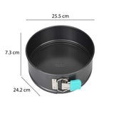 Baker's Secret Baking Pan with Quick-Release Lock- Grey