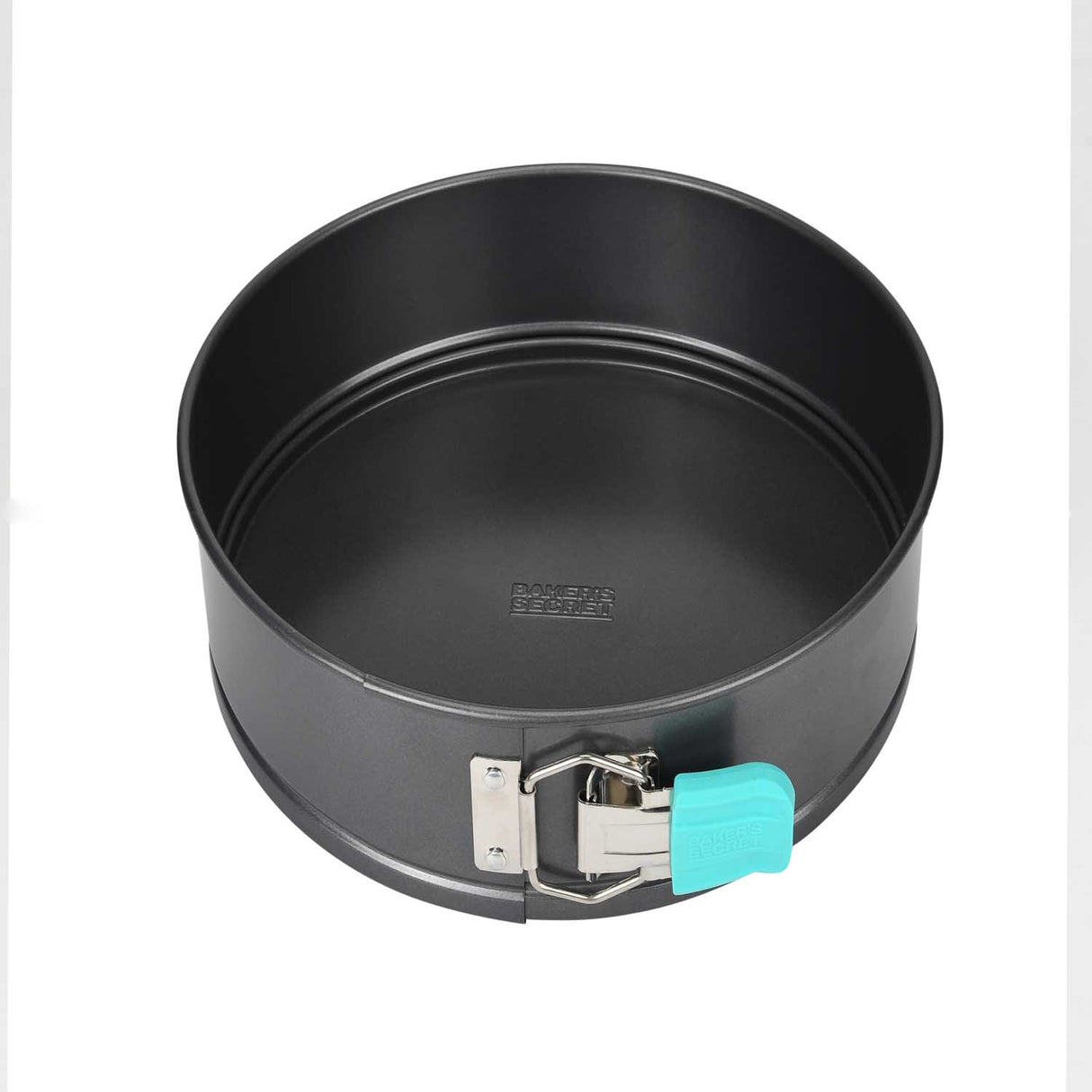 Baker's Secret Baking Pan with Quick-Release Lock- Grey