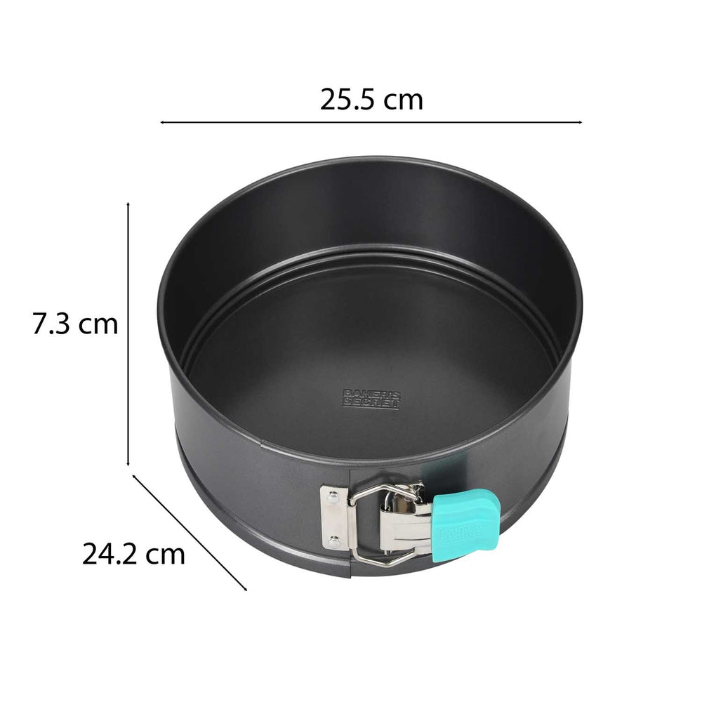 Baker's Secret Baking Pan with Quick-Release Lock- Grey