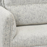 Infinia 4 Seater Fabric Sofa with Left Lounger - Off White