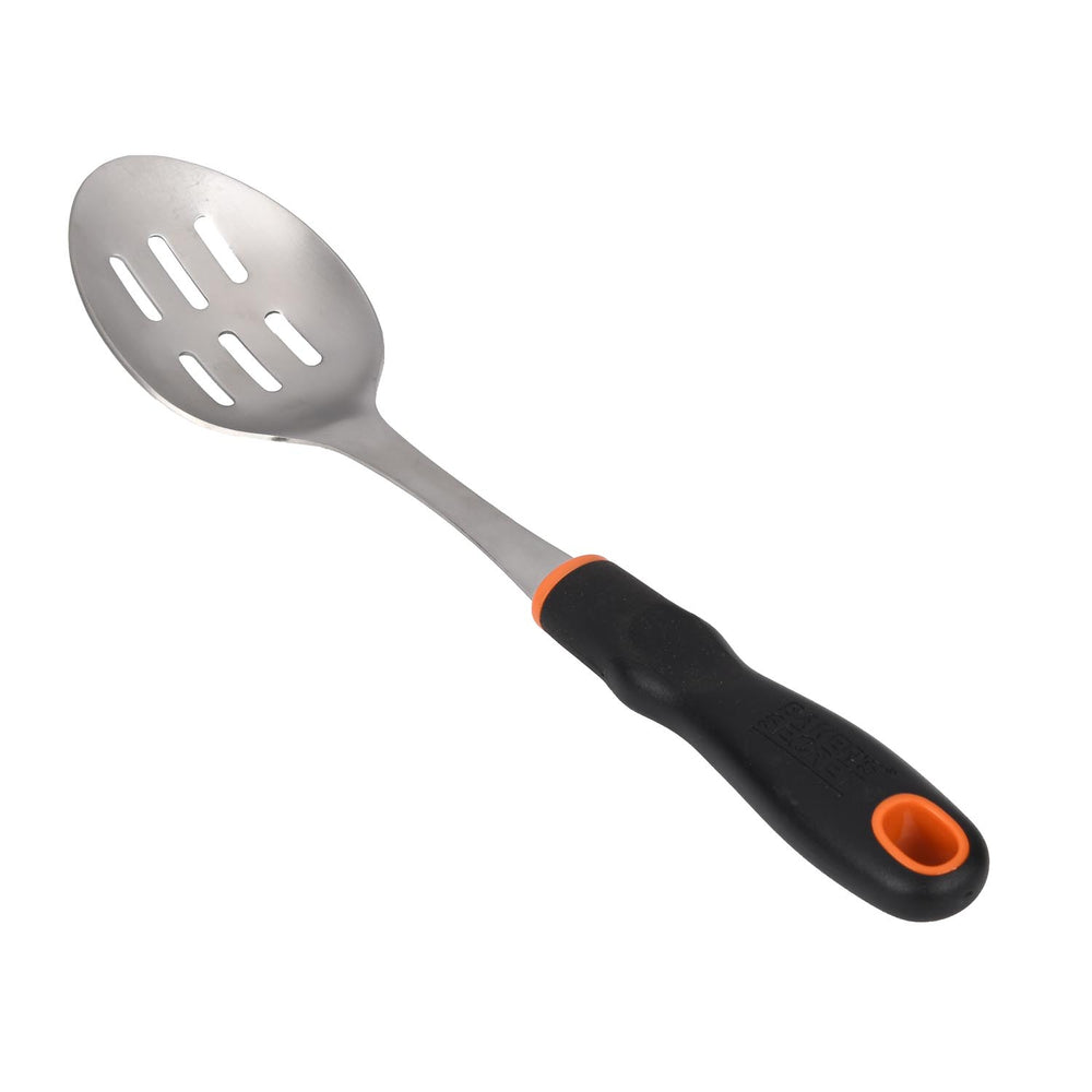 Baker's Secret Stainless Steel Slotted Spoon- Silver