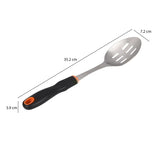 Baker's Secret Stainless Steel Slotted Spoon- Silver
