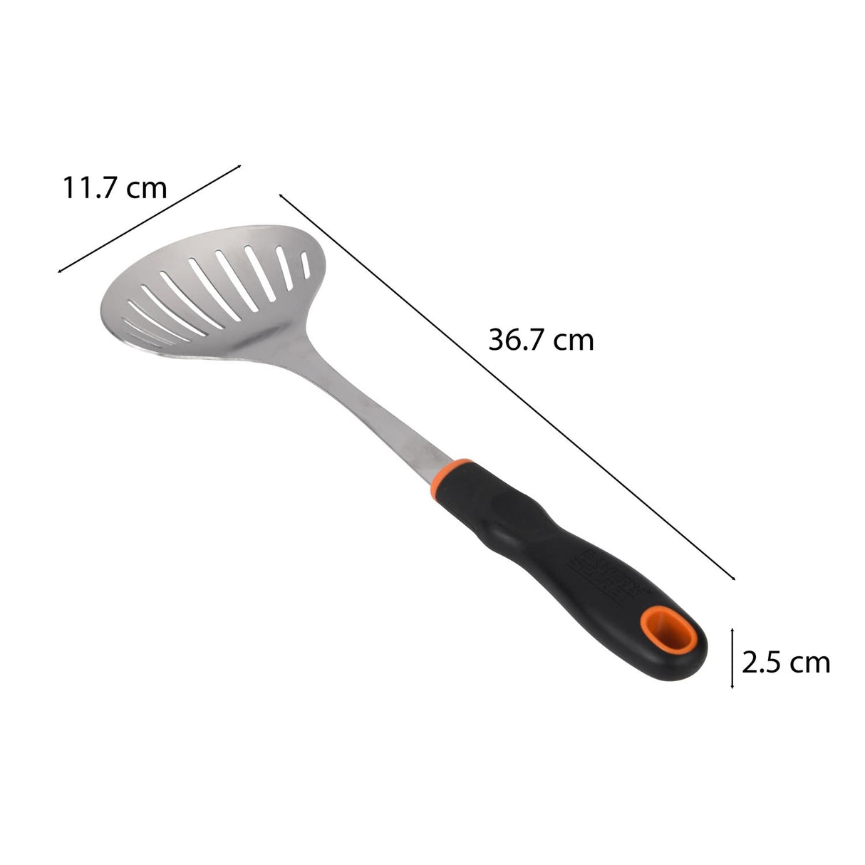 Baker's Secret Stainless Steel Skimmer- Silver