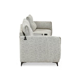 Infinia 2+1 Seater Fabric Sofa Set with Rectangle Console- Off White