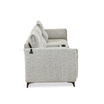 Infinia 2+1 Seater Fabric Sofa Set with Triangle Console- Off White