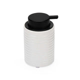 Fluted Stoneware Batch Accessories Set of 3- White