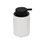 Fluted Stoneware Batch Accessories Set of 3- White