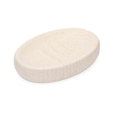 Ribbed Stoneware Bath Accessories Set of 3- Cream