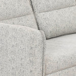 Infinia 3+2+1 Seater Fabric Sofa Set with Right Corner Sofa- Off White
