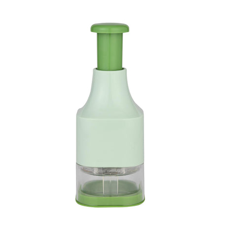 Baker's Secret Manual Push Food Chopper- Green
