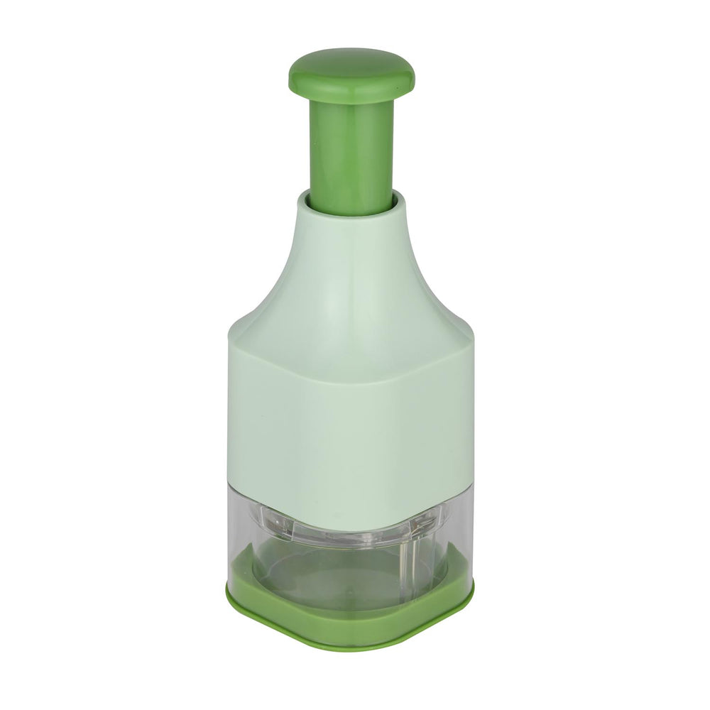 Baker's Secret Manual Push Food Chopper- Green
