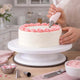 Baker's Secret Rotating Cake Stand- White