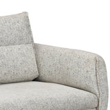 Infinia 1+3 Seater Fabric Sofa Set with Triangle Console- Off White
