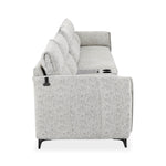 Infinia 2+3 Seater Fabric Sofa Set with Rectangle Console- Off White