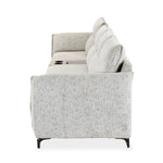 Infinia 1+3 Seater Fabric Sofa Set with Rectangle Console- Off White