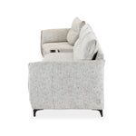 Infinia 1+3 Seater Fabric Sofa Set with Triangle Console- Off White