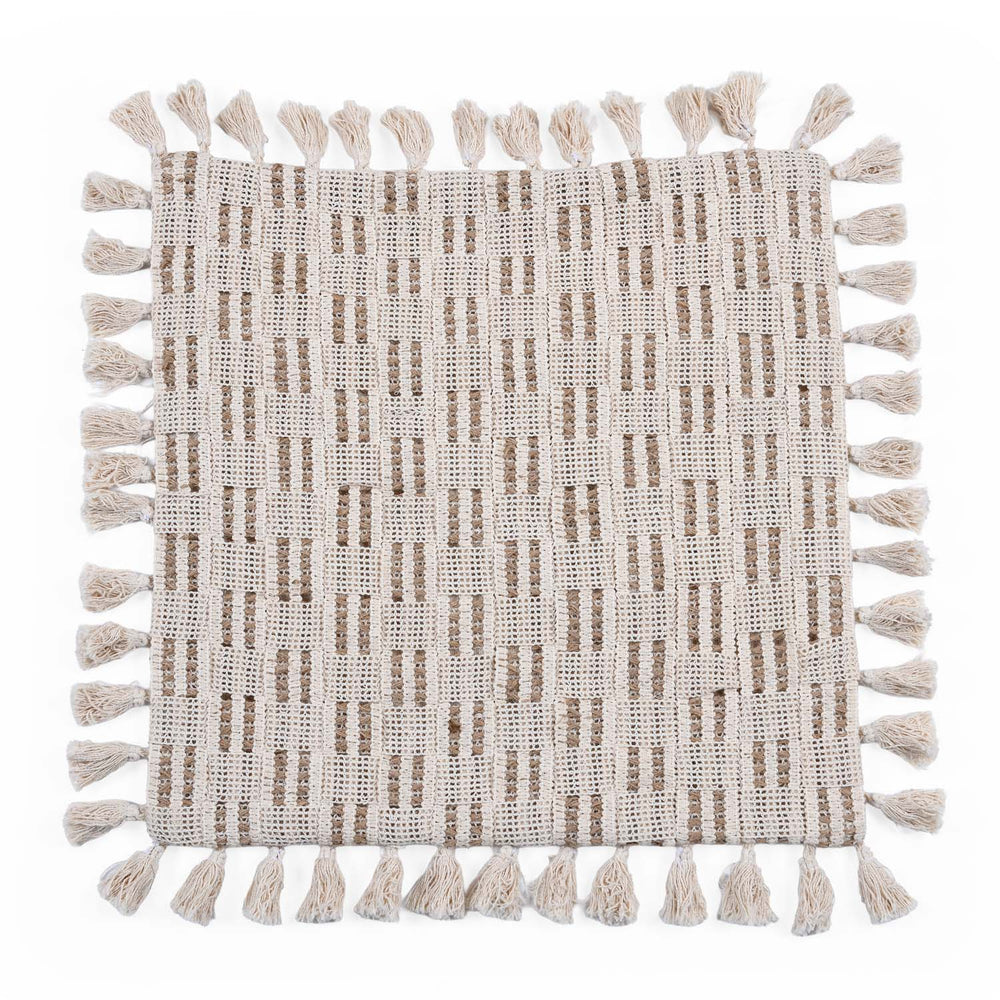 Checks Embroidered Cotton & Polyester 16