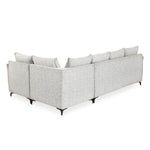 Infinia 3+1+1 Seater Fabric Sofa Set with Left Corner Sofa- Off White