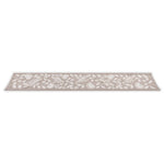 Decorative Embroidered Table Runner- Beige, 180 x 33 cm