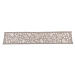 Decorative Embroidered Table Runner- Beige, 180 x 33 cm