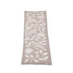 Decorative Embroidered Table Runner- Beige, 120 x 33 cm