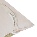 Zigzag Cotton & Polyester 16" x 16" Cushion Cover- Multicolor