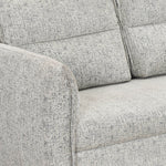 Infinia 2+2+1 Seater Fabric Sofa Set with Left Corner Sofa- Off White