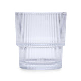 Stackable 330 ml Whisky Glass Set of 6- Transparent