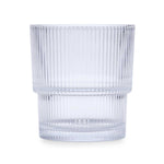 Stackable 330 ml Whisky Glass Set of 6- Transparent