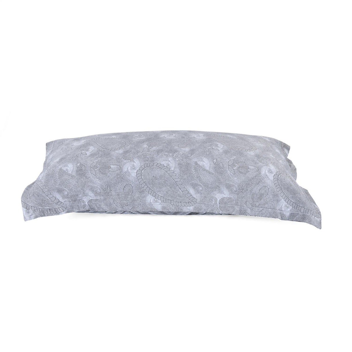 Abstract Cotton 27" x 20" Pillow Covers Set of 2- Grey