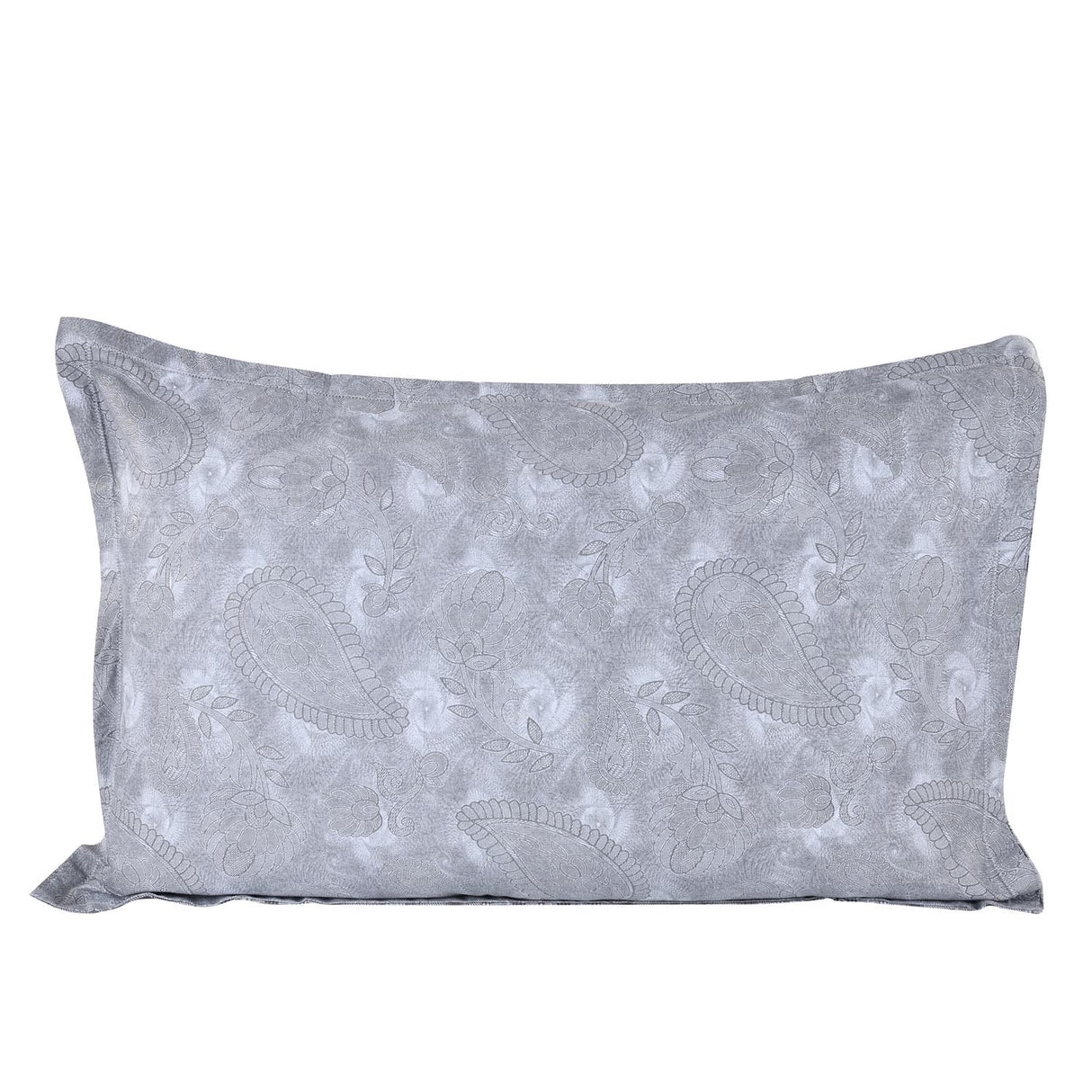 Abstract Cotton 27" x 20" Pillow Covers Set of 2- Grey